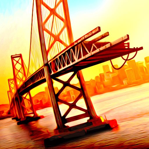 تحميل لعبة Bridge Construction Simulator مهكرة للاندرويد