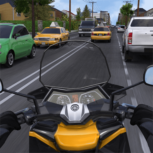 تحميل لعبة Moto Traffic Race 2 مهكرة 2023 للاندرويد