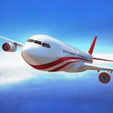 تحميل لعبة Flight Pilot Simulator 3D مهكرة 2024 للاندرويد