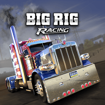 تحميل لعبة Big Rig Racing مهكرة للاندرويد