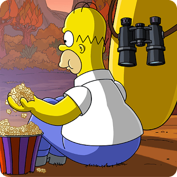 تحميل لعبة The Simpsons: Tapped Out مهكرة اخر اصدار للاندرويد